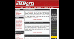 Desktop Screenshot of nebsports.com